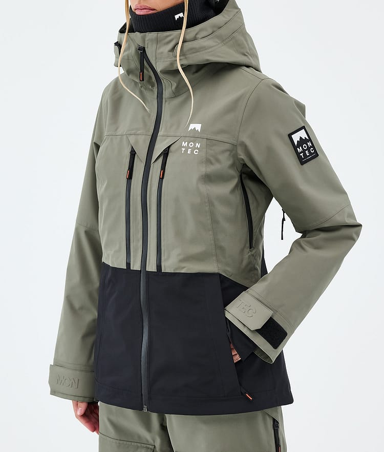 Montec Moss W Skijacke Damen Greenish/Black, Bild 7 von 9