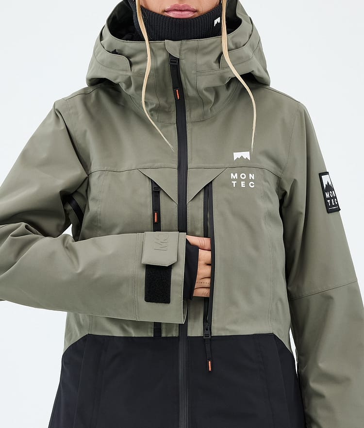 Montec Moss W Skijacke Damen Greenish/Black, Bild 8 von 9
