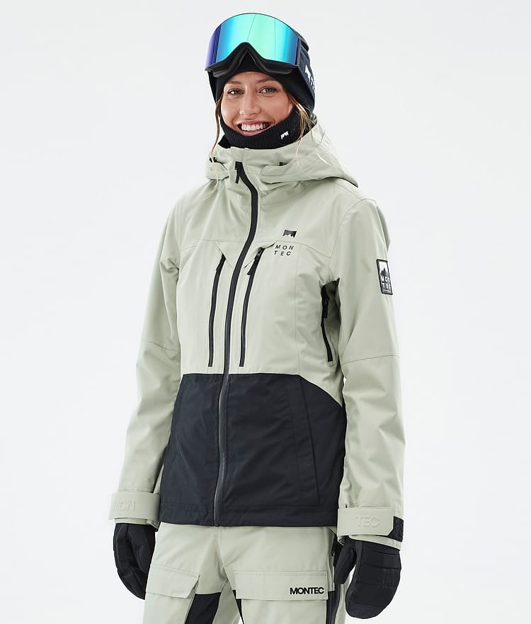 Montec Moss W Snowboardjacke Damen Soft Green/Black, Bild 1 von 10