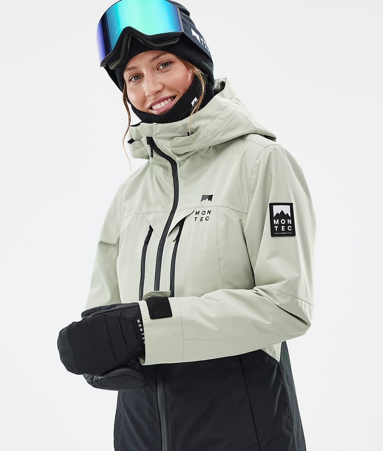 Montec Moss W Skijacke Damen Soft Green/Black