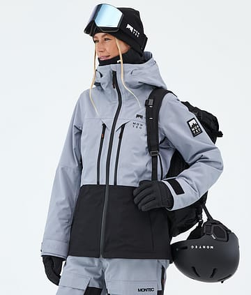 Montec Moss W Skijacke Soft Blue/Black