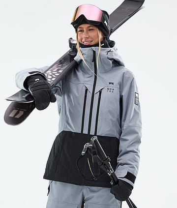 Montec Moss W Skijacke Damen Soft Blue/Black
