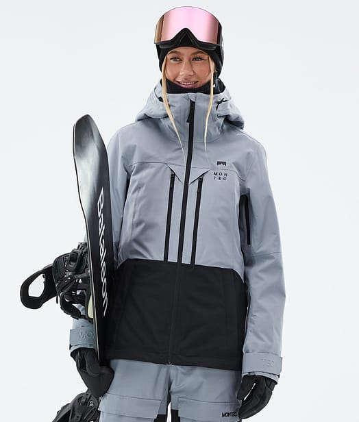 Montec Moss W Snowboardjacke Damen Soft Blue/Black