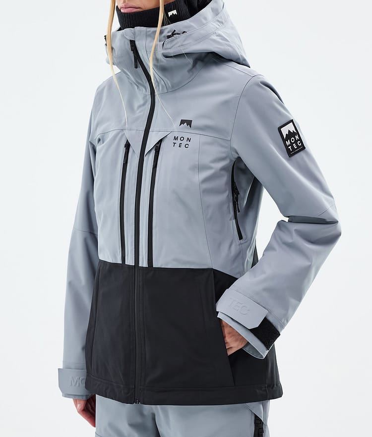 Montec Moss W Snowboardjacke Damen Soft Blue/Black Renewed, Bild 8 von 10