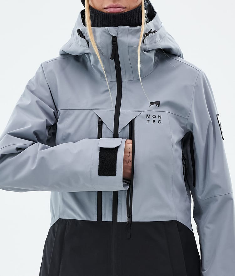 Montec Moss W Snowboardjacke Damen Soft Blue/Black Renewed, Bild 9 von 10