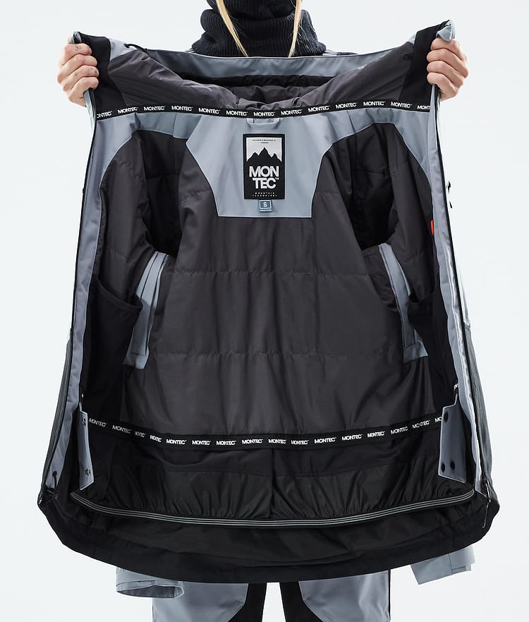 Montec Moss W Skijacke Damen Soft Blue/Black, Bild 10 von 10