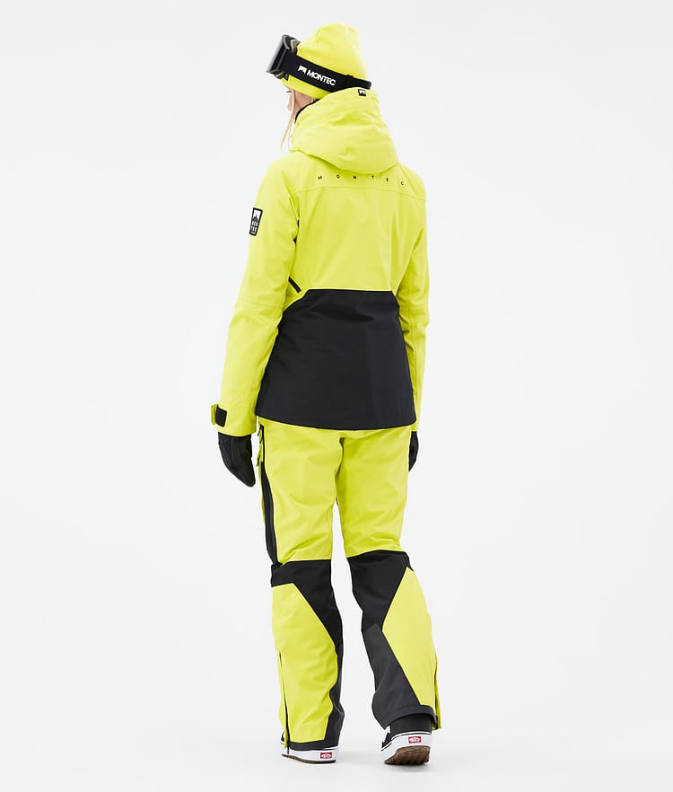 Montec Moss W Snowboardjacke Damen Bright Yellow/Black