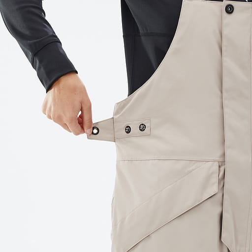 Anpassbarer Bund mit Druckknöpfen Hauptdetailproduktbild,