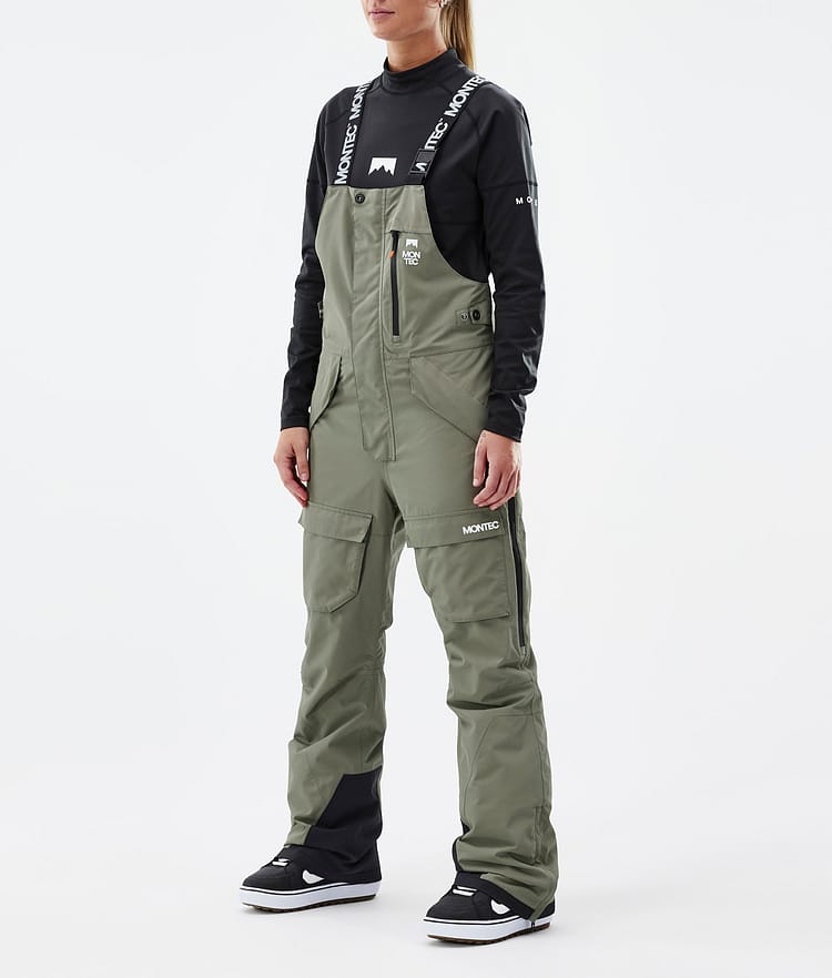 Montec Fawk W Snowboardhose Damen Greenish