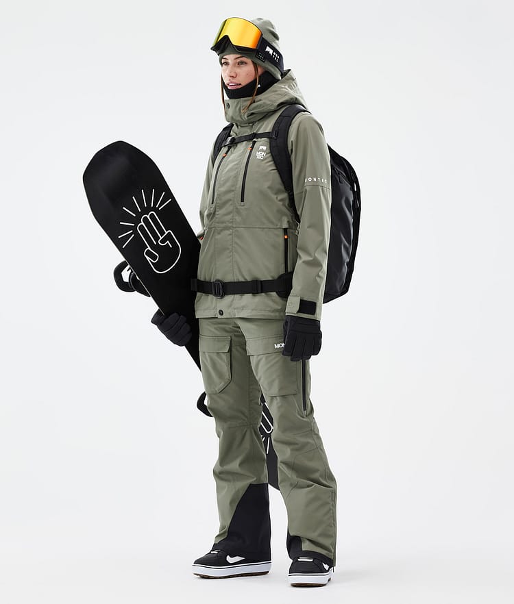 Montec Fawk W Snowboardhose Damen Greenish Renewed, Bild 2 von 7