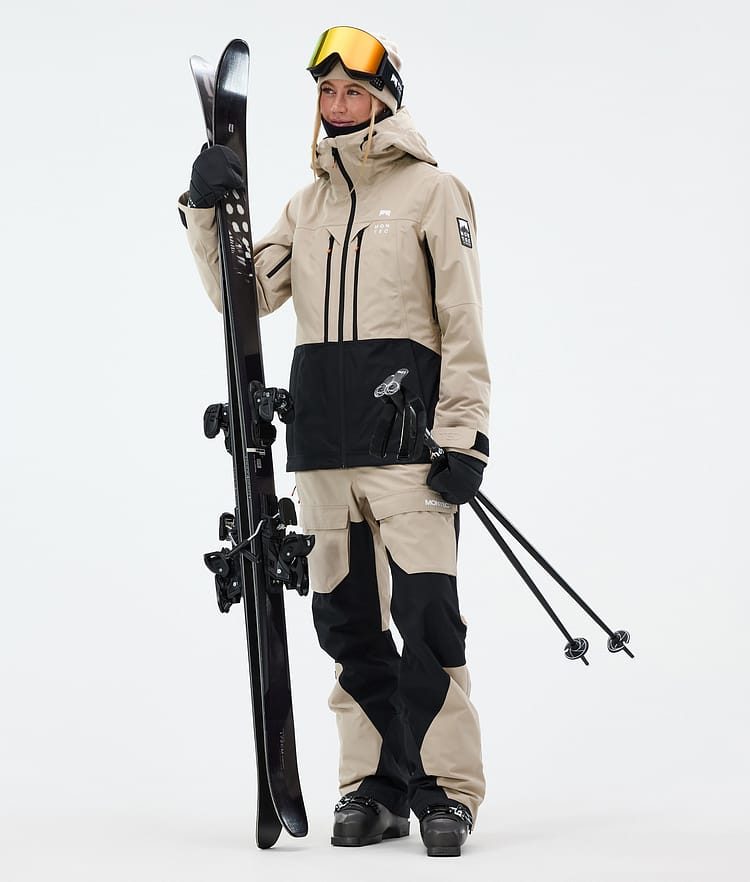 Montec Fawk W Skihose Damen Sand/Black, Bild 3 von 8