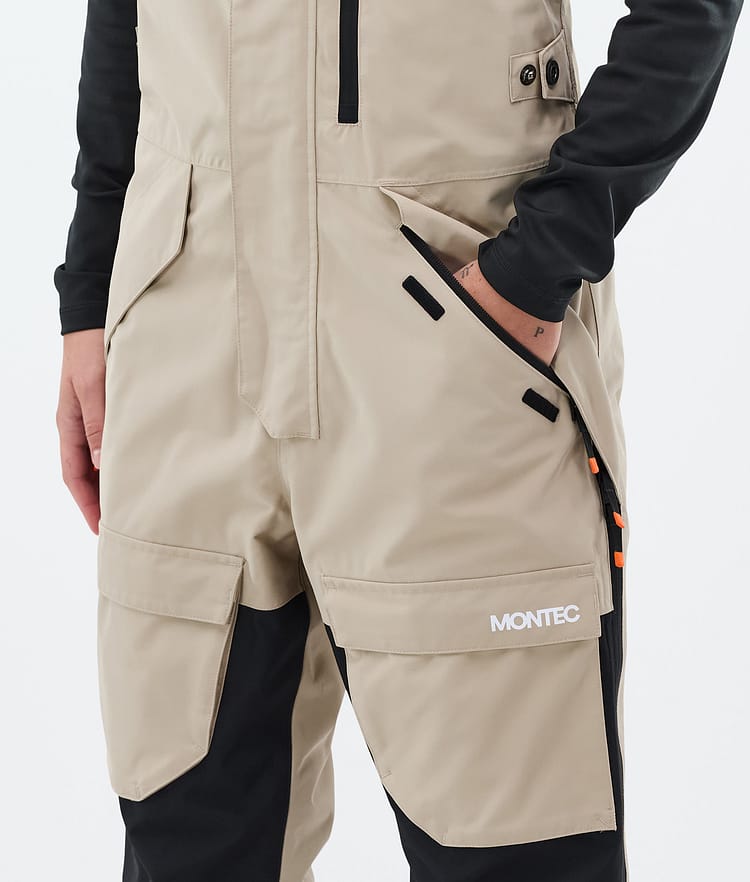 Montec Fawk W Skihose Damen Sand/Black, Bild 5 von 7