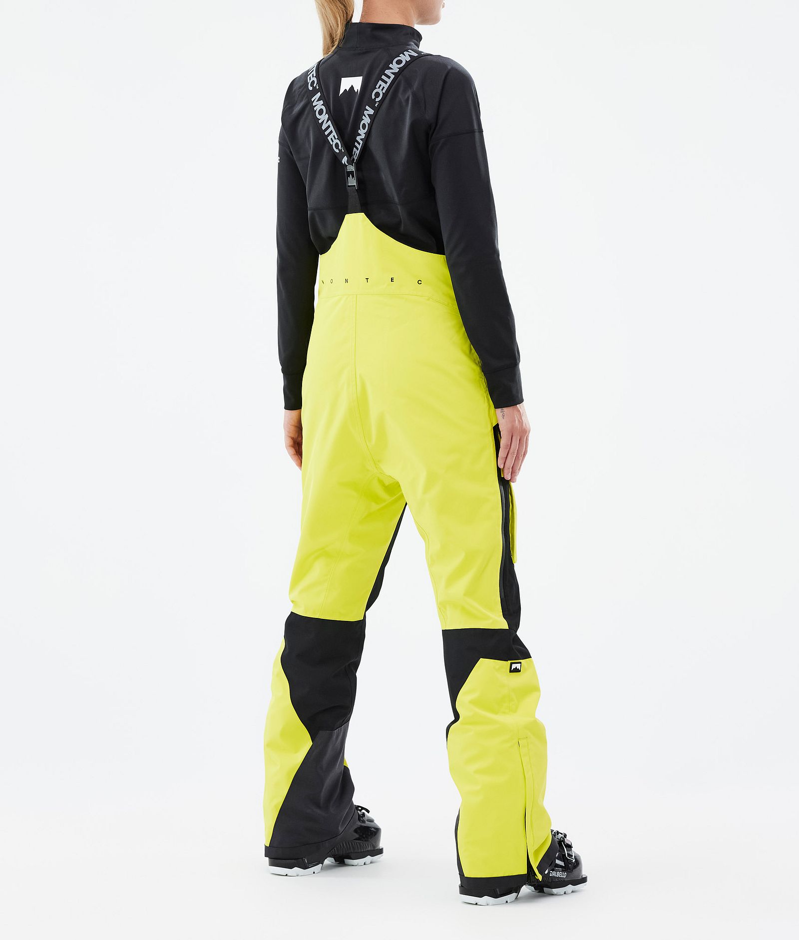 Montec Fawk W Skihose Damen Bright Yellow/Black, Bild 3 von 6