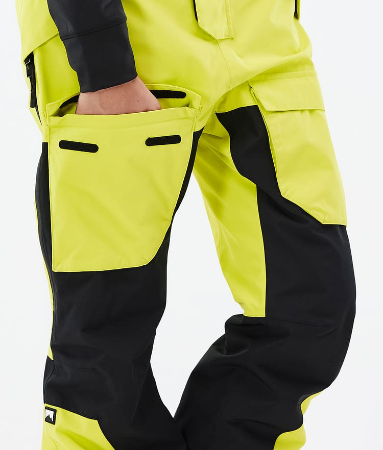 Montec Fawk W Skihose Damen Bright Yellow/Black