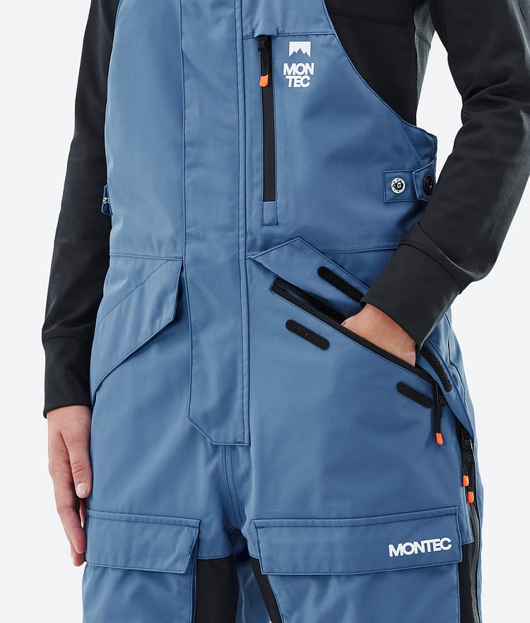 Montec Fawk W Snowboardhose Damen Blue Steel/Black