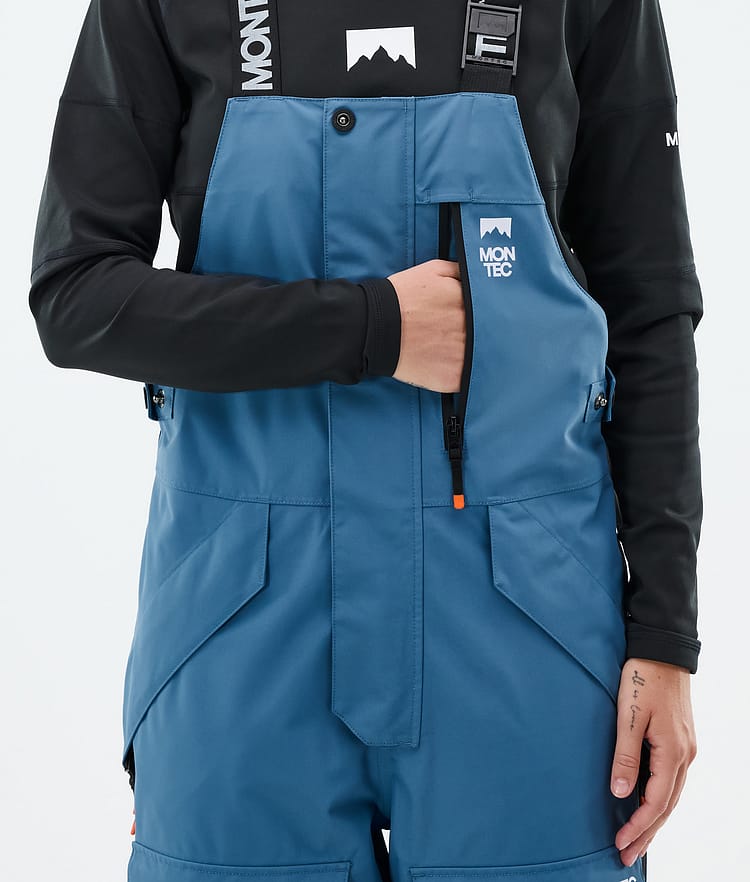 Montec Fawk W Snowboardhose Damen Blue Steel/Black Renewed, Bild 6 von 7
