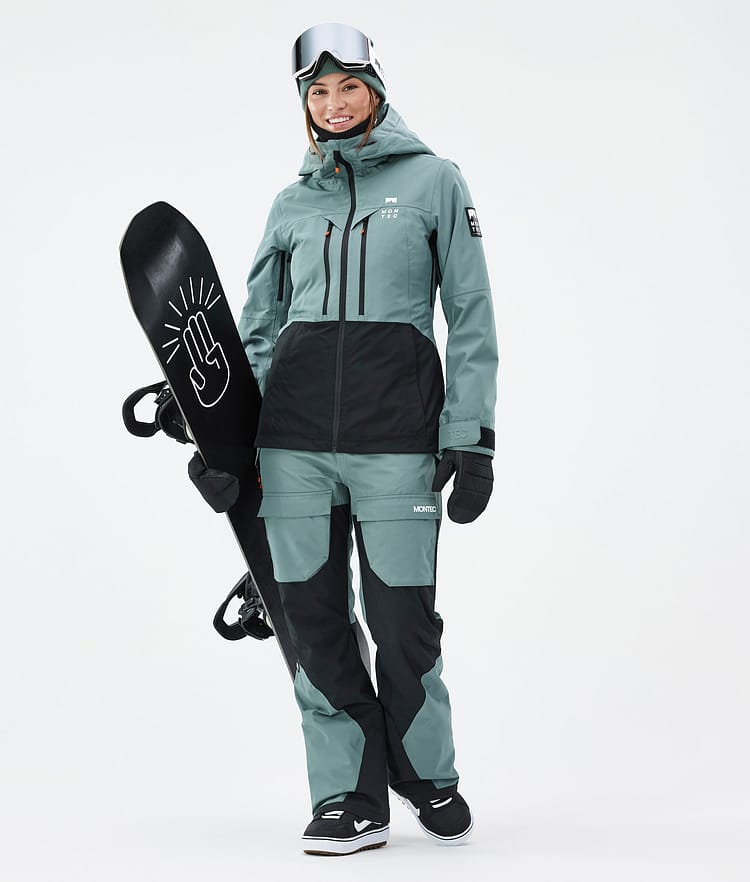 Montec Fawk W Snowboardhose Damen Atlantic/Black