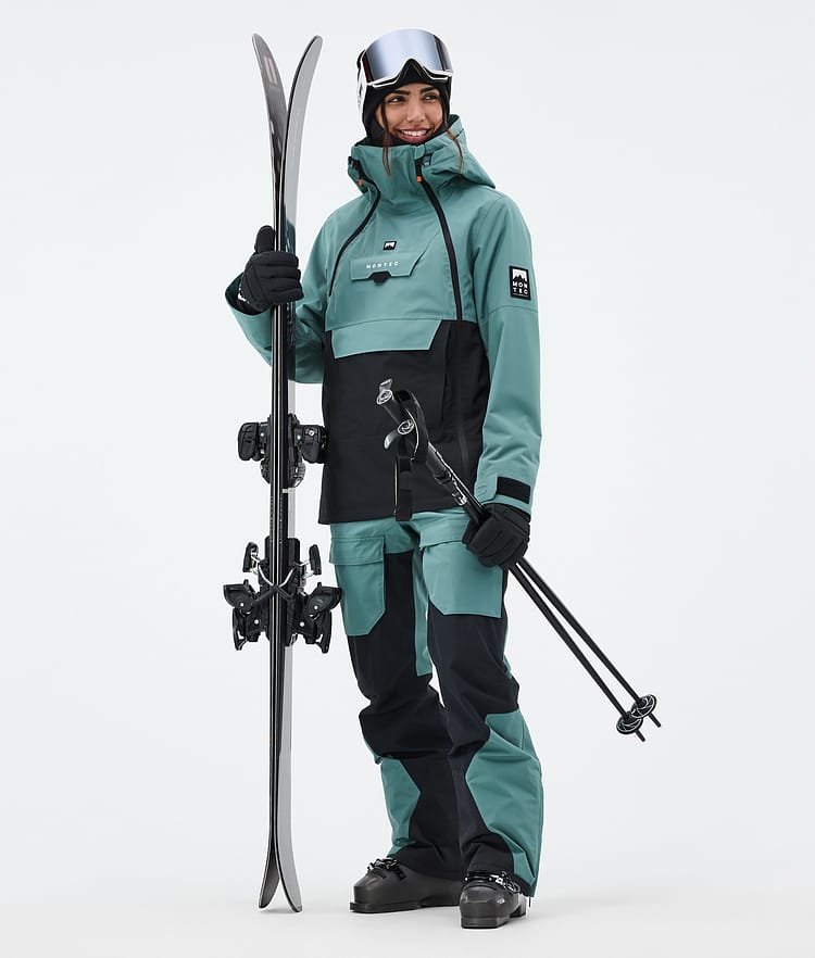 Montec Fawk W Skihose Damen Atlantic/Black, Bild 2 von 7