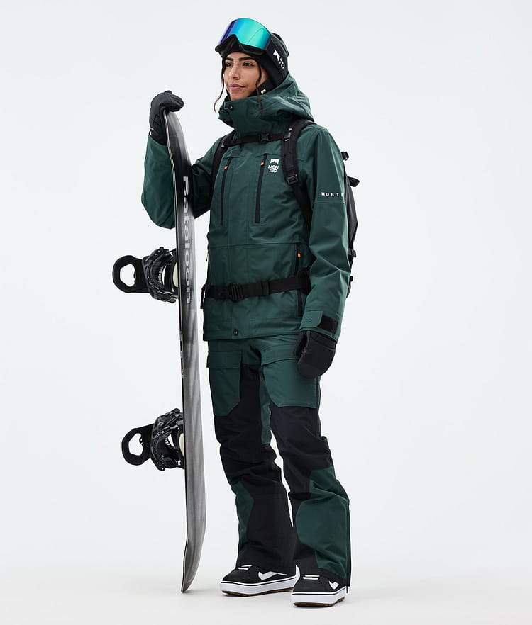 Montec Fawk W Snowboardhose Damen Dark Atlantic/Black, Bild 3 von 8