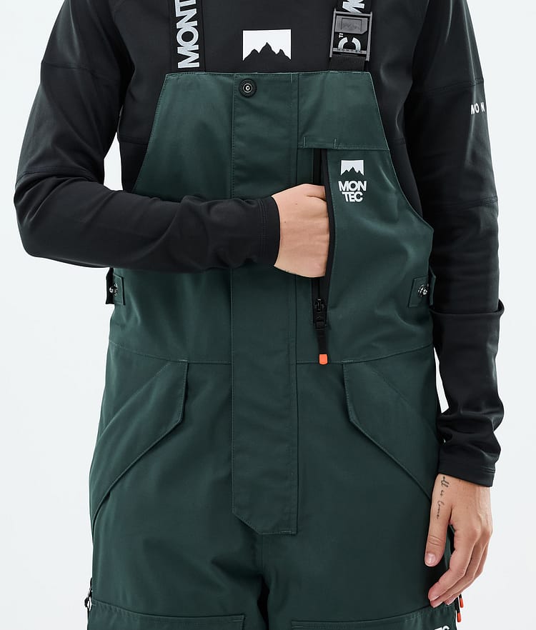 Montec Fawk W Snowboardhose Damen Dark Atlantic/Black Renewed, Bild 6 von 7