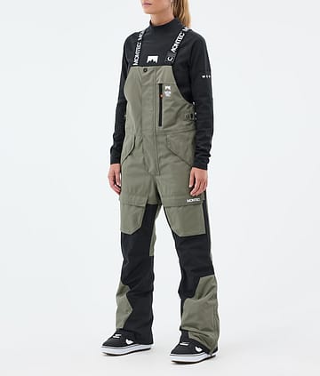 Montec Fawk W Snowboardhose Damen Greenish/Black