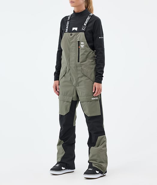 Montec Fawk W Snowboardhose Damen Greenish/Black