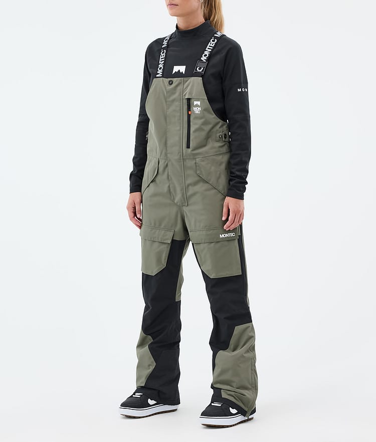 Montec Fawk W Snowboardhose Damen Greenish/Black Renewed, Bild 1 von 7
