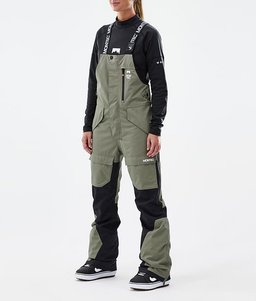 Montec Fawk W Snowboardhose Damen Greenish/Black