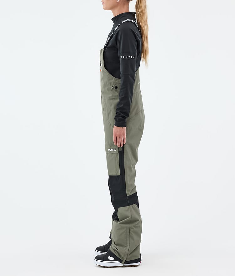 Montec Fawk W Snowboardhose Damen Greenish/Black Renewed, Bild 3 von 7