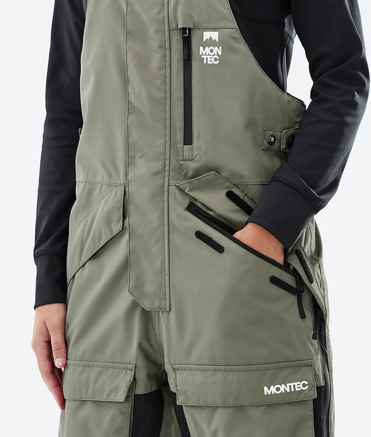 Montec Fawk W Snowboardhose Damen Greenish/Black