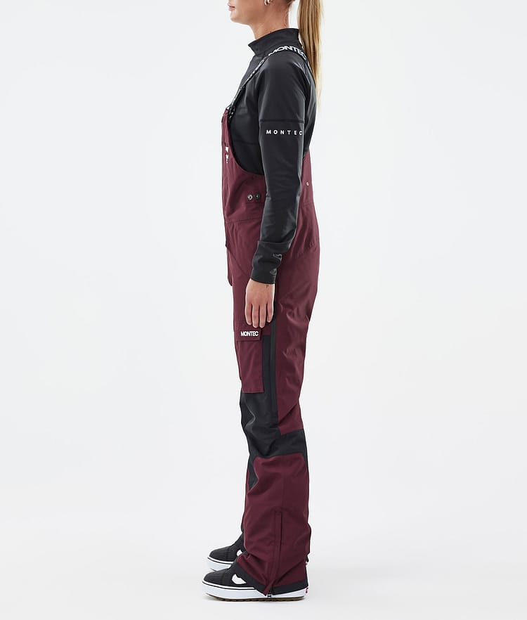 Montec Fawk W Snowboardhose Damen Burgundy/Black