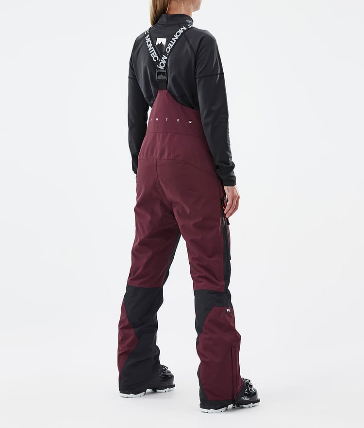 Montec Fawk W Skihose Damen Burgundy/Black