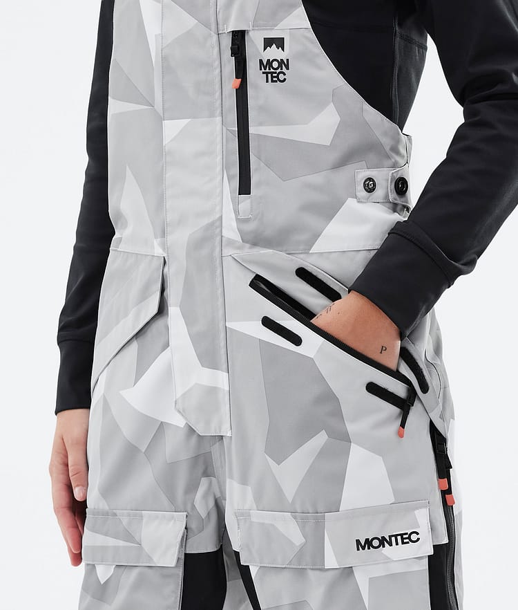 Montec Fawk W Skihose Damen Snow Camo