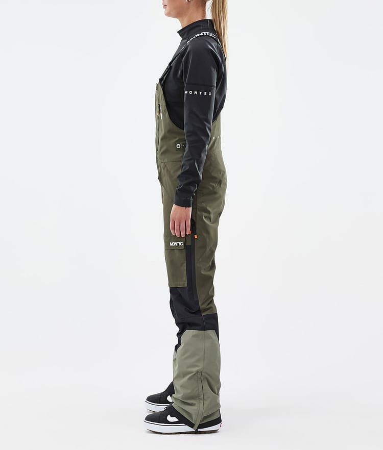 Montec Fawk W Snowboardhose Damen Olive Green/Black/Greenish Renewed, Bild 3 von 7