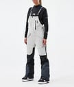 Montec Fawk W Snowboardhose Damen Light Grey/Black/Metal Blue