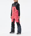 Montec Fawk W Snowboardhose Damen Coral/Black/Metal Blue