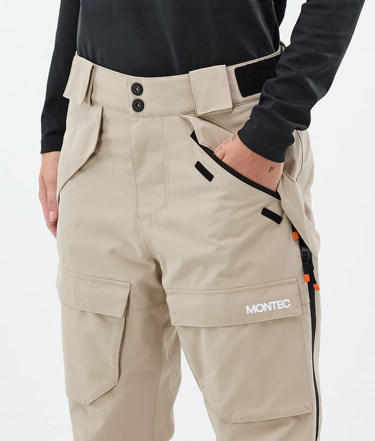 Montec Kirin W Snowboardhose Damen Sand Renewed, Bild 4 von 5