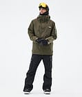 Dope Adept Snowboardjacke Herren Olive Green Renewed, Bild 2 von 9