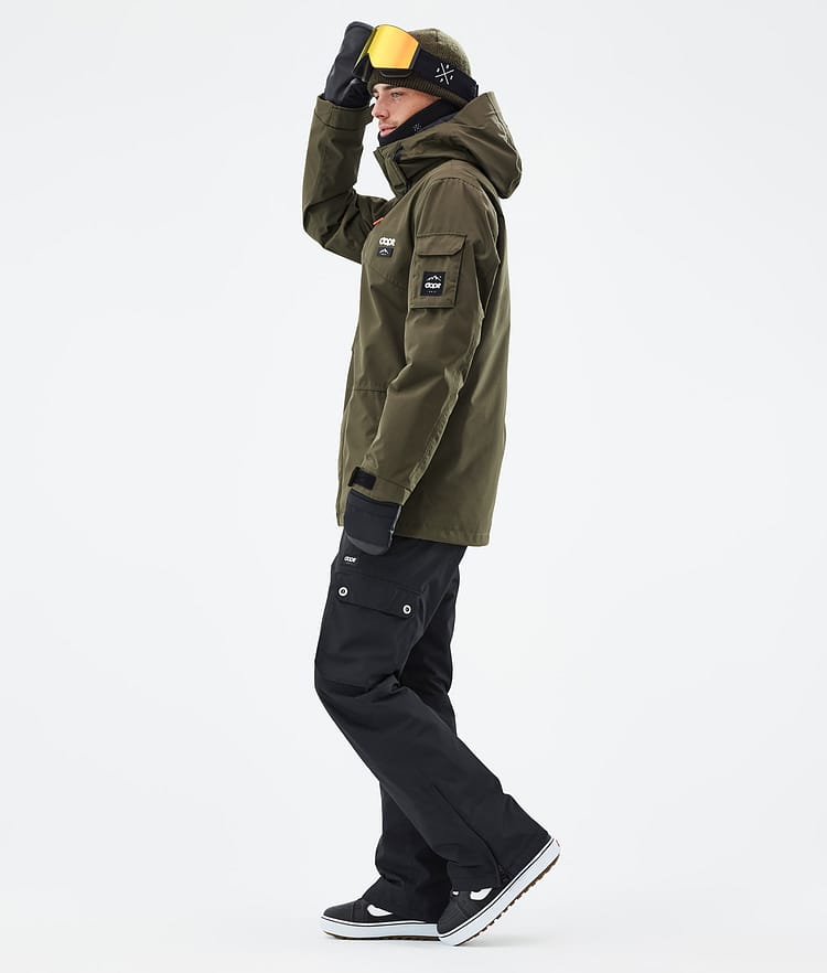 Dope Adept Snowboardjacke Herren Olive Green