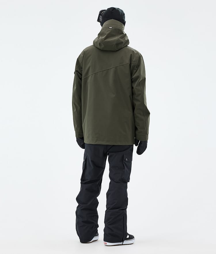 Dope Adept Snowboardjacke Herren Olive Green, Bild 5 von 9