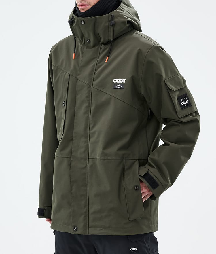 Dope Adept Snowboardjacke Herren Olive Green, Bild 8 von 9