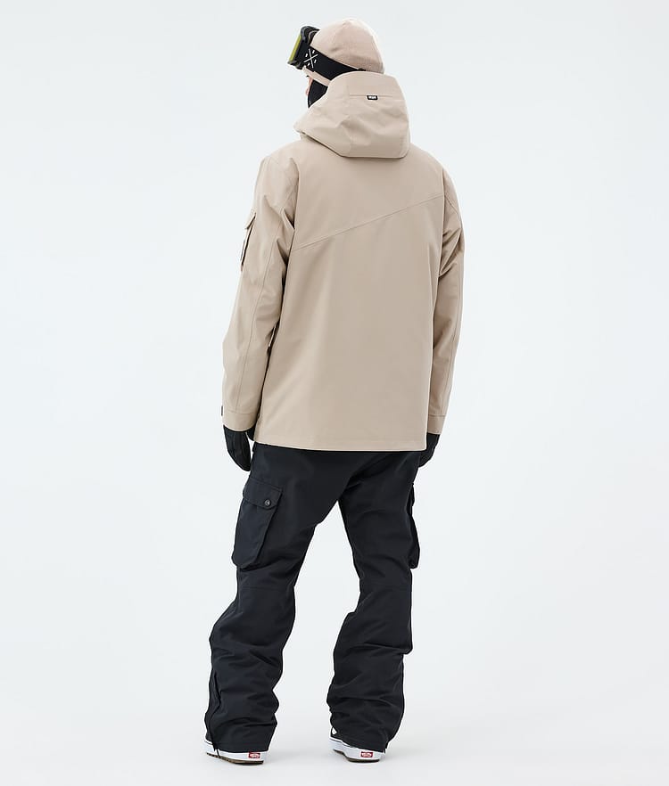 Dope Adept Snowboardjacke Herren Sand Renewed, Image 3 of 9