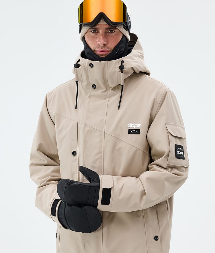 Dope Adept Snowboardjacke Herren Sand Renewed, Image 4 of 9