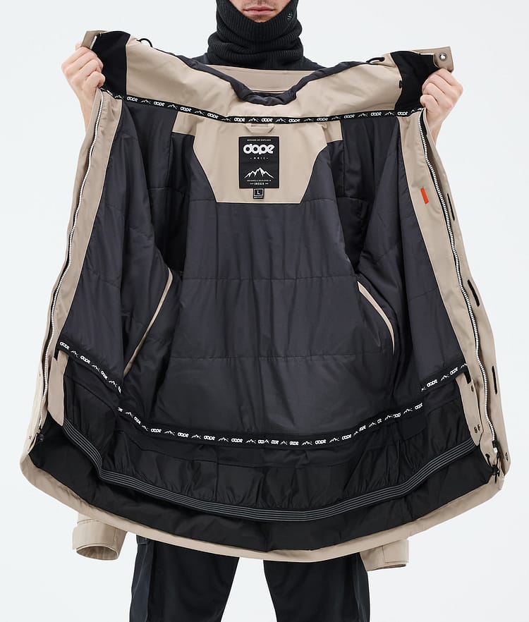 Dope Adept Skijacke Herren Sand, Bild 9 von 9