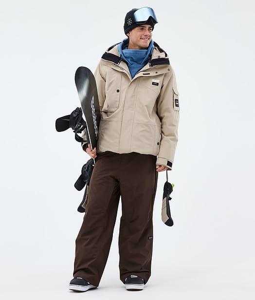 Dope Adept Snowboard Outfit Sand/Dark Brown