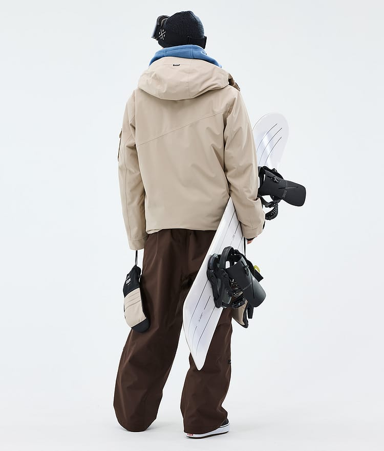 Dope Adept Snowboard Outfit Herren Sand/Dark Brown, Image 2 of 2