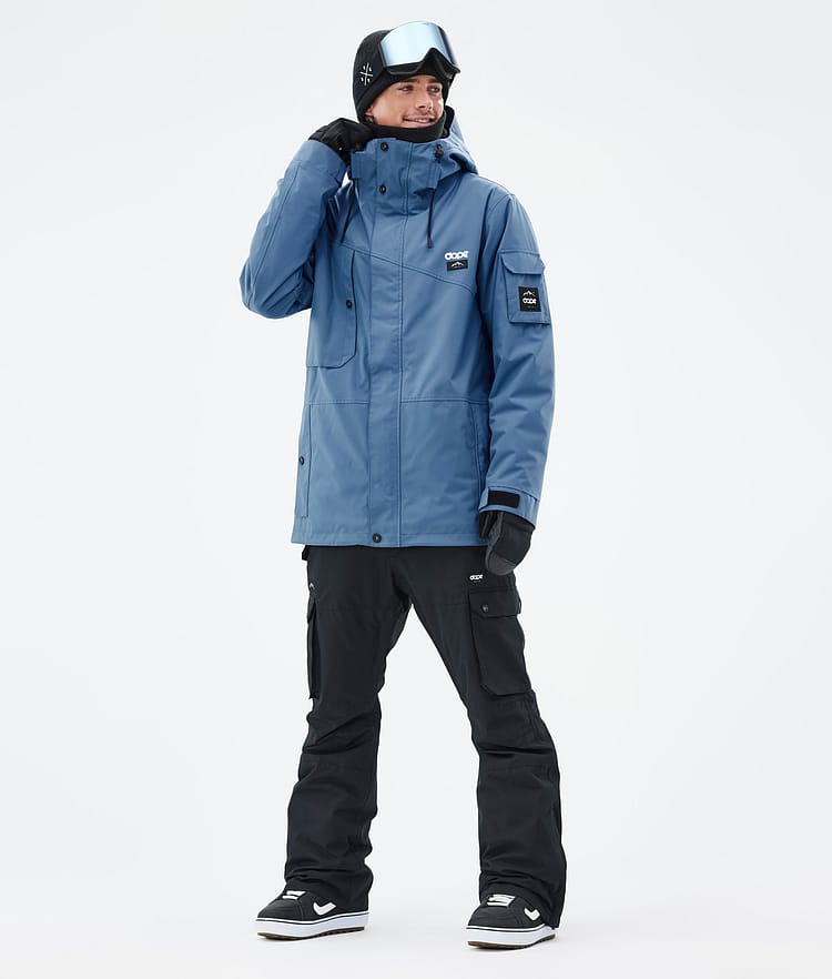 Dope Adept Snowboardjacke Herren Blue Steel