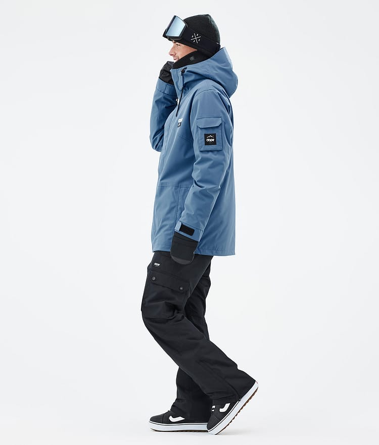 Dope Adept Snowboardjacke Herren Blue Steel Renewed, Bild 4 von 9