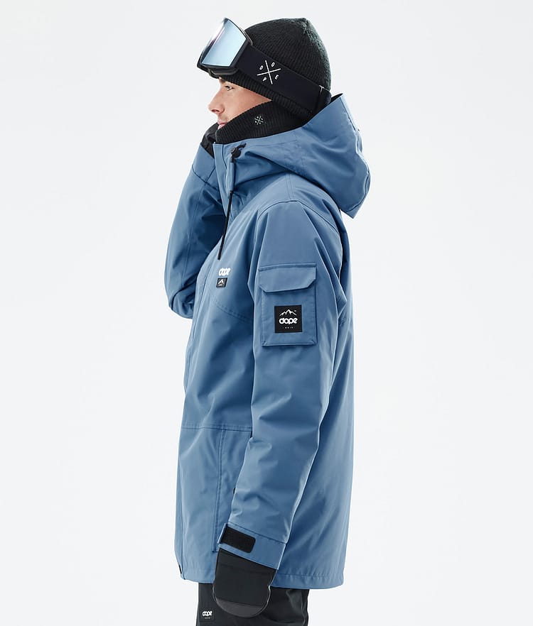 Dope Adept Snowboardjacke Herren Blue Steel Renewed, Bild 6 von 9