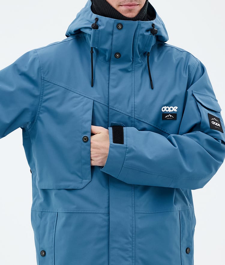 Dope Adept Snowboardjacke Herren Blue Steel Renewed, Bild 8 von 9